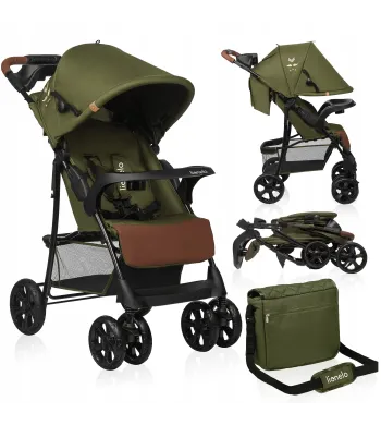 Wózek spacerowy Lionelo LO-EMMA PLUS FOREST GREEN