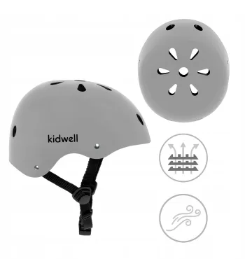KASK Kidwell ORIX II  rower hulajnoga rolki deskorolka  S Grey