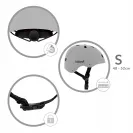 KASK Kidwell ORIX II  rower hulajnoga rolki deskorolka  S Grey