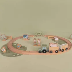 LITTE DUTCH Pociąg z torami LD7151