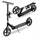 Hulajnoga miejska składana dla dzieci lekka 200mm koła z regulacją czarna