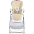 Krzesełko do karmienia Lionelo Linn Plus Składane Regulacja wysokości Tacka Beige