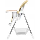 Krzesełko do karmienia Lionelo Linn Plus Składane Regulacja wysokości Tacka Beige