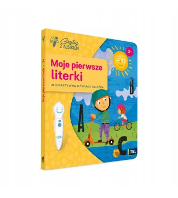 Czytaj z Albikiem. Książka Moje pierwsze literki TBM