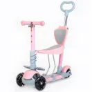 Baby Mix MULTI scooter HULAJNOGA TRÓJKOŁOWA DLA DZIECI RÓŻOWA