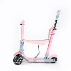 Baby Mix MULTI scooter HULAJNOGA TRÓJKOŁOWA DLA DZIECI RÓŻOWA Baby Mix MULTI scooter HULAJNOGA TRÓJKOŁOWA DLA DZIECI RÓŻOWA