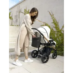 Bebetto Torba pielęgnacyjna T3 Eko-Skóra do wózka  01-latte Bebetto Torba pielęgnacyjna T3 Eko-Skóra do wózka  01-latte