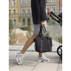 Bebetto Torba pielęgnacyjna T3 Eko-Skóra do wózka  01-latte