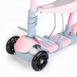 Baby Mix MULTI scooter HULAJNOGA TRÓJKOŁOWA DLA DZIECI RÓŻOWA Baby Mix MULTI scooter HULAJNOGA TRÓJKOŁOWA DLA DZIECI RÓŻOWA