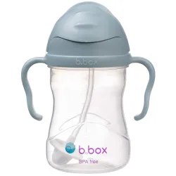 B.BOX BIDON KUBEK Z OBCIĄŻONĄ SŁOMKĄ RURKĄ DLA DZIECI 240ml błękitny ocean B.BOX BIDON KUBEK Z OBCIĄŻONĄ SŁOMKĄ RURKĄ DLA DZIECI 240ml błękitny ocean