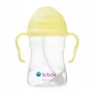 B.BOX BIDON KUBEK Z OBCIĄŻONĄ SŁOMKĄ RURKĄ DLA DZIECI 240ml Banana Split
