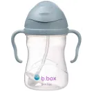 B.BOX BIDON KUBEK Z OBCIĄŻONĄ SŁOMKĄ RURKĄ DLA DZIECI 240ml błękitny ocean