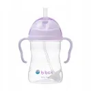 B.BOX BIDON KUBEK Z OBCIĄŻONĄ SŁOMKĄ RURKĄ DLA DZIECI 240ml Boysenberry