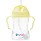 B.BOX BIDON KUBEK Z OBCIĄŻONĄ SŁOMKĄ RURKĄ DLA DZIECI 240ml Banana Split
