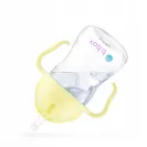 B.BOX BIDON KUBEK Z OBCIĄŻONĄ SŁOMKĄ RURKĄ DLA DZIECI 240ml Banana Split