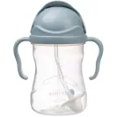 B.BOX BIDON KUBEK Z OBCIĄŻONĄ SŁOMKĄ RURKĄ DLA DZIECI 240ml błękitny ocean