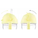 B.BOX BIDON KUBEK Z OBCIĄŻONĄ SŁOMKĄ RURKĄ DLA DZIECI 240ml Banana Split