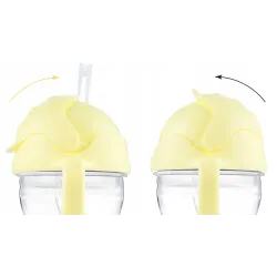 B.BOX BIDON KUBEK Z OBCIĄŻONĄ SŁOMKĄ RURKĄ DLA DZIECI 240ml Banana Split B.BOX BIDON KUBEK Z OBCIĄŻONĄ SŁOMKĄ RURKĄ DLA DZIECI 240ml Banana Split