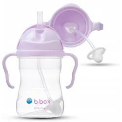 B.BOX BIDON KUBEK Z OBCIĄŻONĄ SŁOMKĄ RURKĄ DLA DZIECI 240ml Boysenberry B.BOX BIDON KUBEK Z OBCIĄŻONĄ SŁOMKĄ RURKĄ DLA DZIECI 240ml Boysenberry