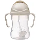 B.BOX BIDON KUBEK Z OBCIĄŻONĄ SŁOMKĄ RURKĄ DLA DZIECI 240ml latte