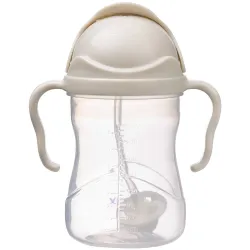 B.BOX BIDON KUBEK Z OBCIĄŻONĄ SŁOMKĄ RURKĄ DLA DZIECI 240ml latte B.BOX BIDON KUBEK Z OBCIĄŻONĄ SŁOMKĄ RURKĄ DLA DZIECI 240ml latte
