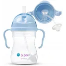 B.BOX BIDON KUBEK Z OBCIĄŻONĄ SŁOMKĄ RURKĄ DLA DZIECI 240ml Bubblegum