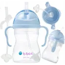 B.BOX BIDON KUBEK Z OBCIĄŻONĄ SŁOMKĄ RURKĄ DLA DZIECI 240ml Bubblegum