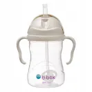 B.BOX BIDON KUBEK Z OBCIĄŻONĄ SŁOMKĄ RURKĄ DLA DZIECI 240ml latte