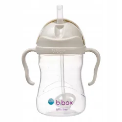 B.BOX BIDON KUBEK Z OBCIĄŻONĄ SŁOMKĄ RURKĄ DLA DZIECI 240ml latte B.BOX BIDON KUBEK Z OBCIĄŻONĄ SŁOMKĄ RURKĄ DLA DZIECI 240ml latte