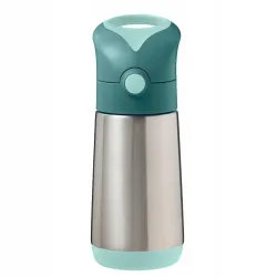 B.BOX  BIDON TERMICZNY ZE SŁOMKĄ TERMOS 350 ML Emerald Forest