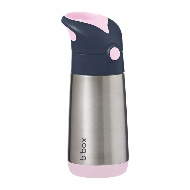 B.BOX  BIDON TERMICZNY ZE SŁOMKĄ TERMOS 350 ML Indigo Rose