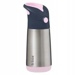 B.BOX  BIDON TERMICZNY ZE SŁOMKĄ TERMOS 350 ML Indigo Rose