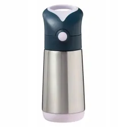 B.BOX  BIDON TERMICZNY ZE SŁOMKĄ TERMOS 350 ML Indigo Rose
