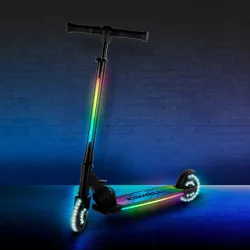 KIDWELL Hulajnoga podświetlana MIDO podest i kierownica, koła LED 120mm