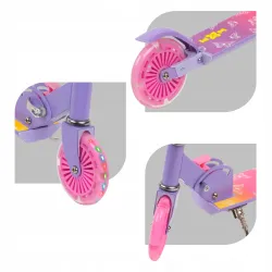 HULAJNOGA SKŁADANA KOŁA LED 120mm WXM SKIPO Buterfly