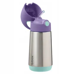 B.BOX  BIDON TERMICZNY ZE SŁOMKĄ TERMOS 350 ML Lilac Pop B.BOX  BIDON TERMICZNY ZE SŁOMKĄ TERMOS 350 ML Lilac Pop