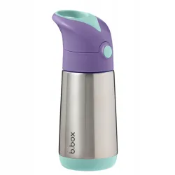 B.BOX  BIDON TERMICZNY ZE SŁOMKĄ TERMOS 350 ML Lilac Pop B.BOX  BIDON TERMICZNY ZE SŁOMKĄ TERMOS 350 ML Lilac Pop