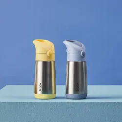 B.BOX  BIDON TERMICZNY ZE SŁOMKĄ TERMOS 350 ML Lemon Twist B.BOX  BIDON TERMICZNY ZE SŁOMKĄ TERMOS 350 ML Lemon Twist