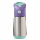 B.BOX  BIDON TERMICZNY ZE SŁOMKĄ TERMOS 350 ML Lilac Pop