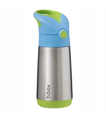 B.BOX  BIDON TERMICZNY ZE SŁOMKĄ TERMOS 350 ML Ocean Breeze