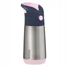 B.BOX  BIDON TERMICZNY ZE SŁOMKĄ TERMOS 350 ML Indigo Rose