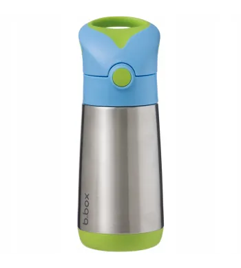 B.BOX  BIDON TERMICZNY ZE SŁOMKĄ TERMOS 350 ML Ocean Breeze