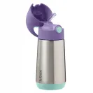 B.BOX  BIDON TERMICZNY ZE SŁOMKĄ TERMOS 350 ML Lilac Pop