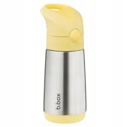 B.BOX  BIDON TERMICZNY ZE SŁOMKĄ TERMOS 350 ML Lemon Twist B.BOX  BIDON TERMICZNY ZE SŁOMKĄ TERMOS 350 ML Lemon Twist