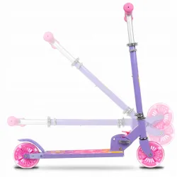 HULAJNOGA SKŁADANA KOŁA LED 120mm WXM SKIPO Buterfly