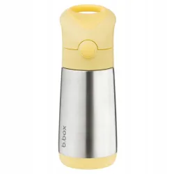 B.BOX  BIDON TERMICZNY ZE SŁOMKĄ TERMOS 350 ML Lemon Twist B.BOX  BIDON TERMICZNY ZE SŁOMKĄ TERMOS 350 ML Lemon Twist