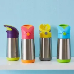 B.BOX  BIDON TERMICZNY ZE SŁOMKĄ TERMOS 350 ML Ocean Breeze