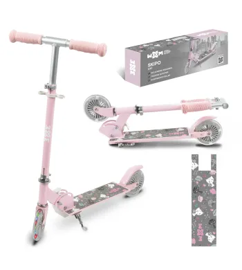 HULAJNOGA SKŁADANA KOŁA LED 120mm WXM SKIPO Cat