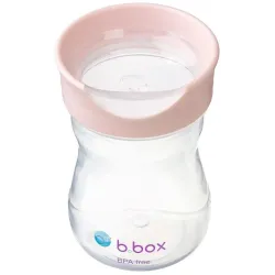 B.box Kubek do nauki picia dla dziecka - kubek treningowy 240 ml róż B.box Kubek do nauki picia dla dziecka - kubek treningowy 240 ml róż