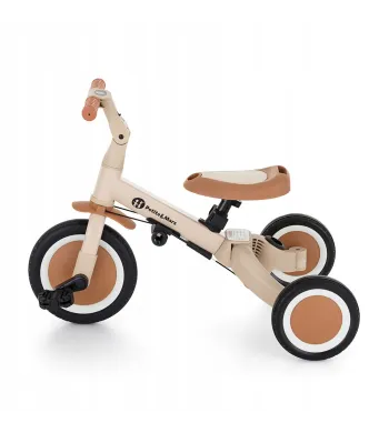 Petite&Mars Turbo - wielofunkcyjny rowerek trójkołowy 5w1 Desert
